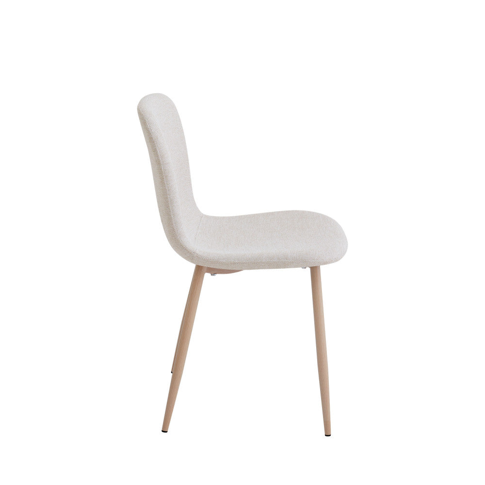 gaston-lote-de-2-sillas-de-tela-con-patas-efecto-madera__Beige