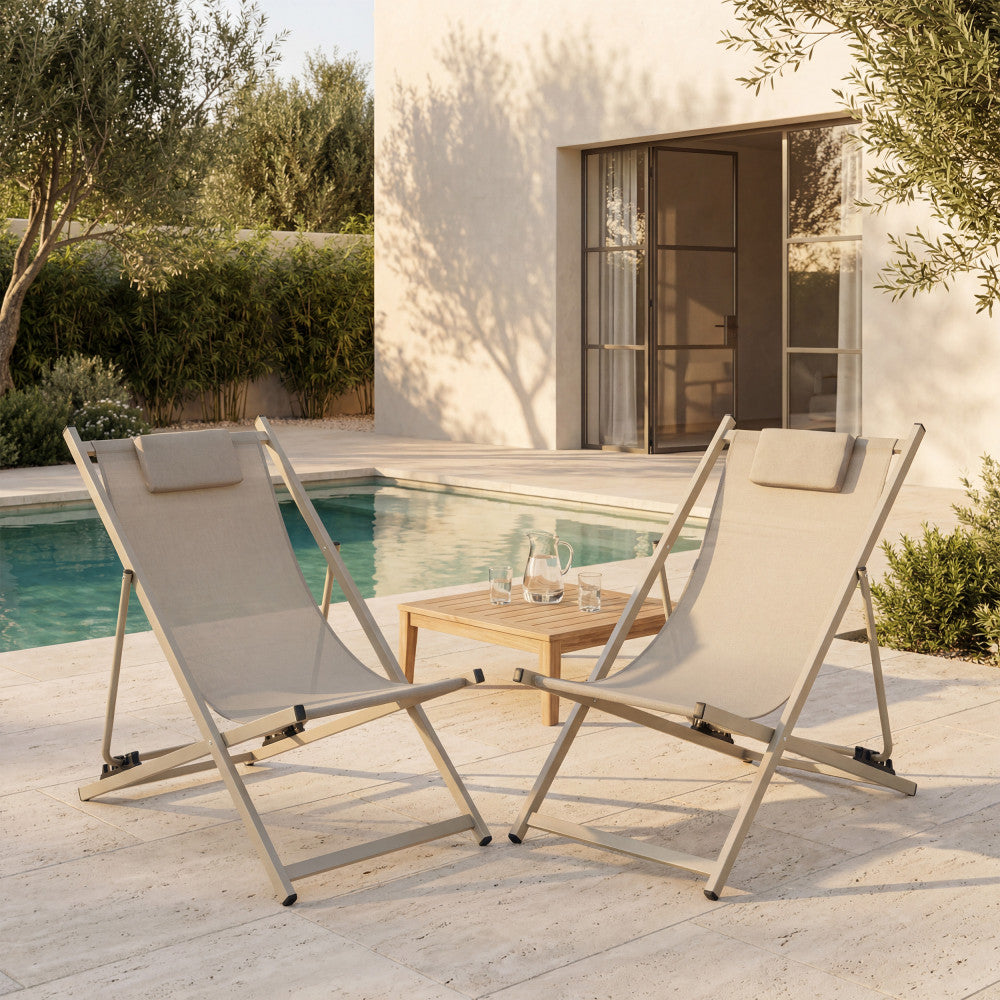 brisa-lote-de-2-tumbonas-de-aluminio__Beige