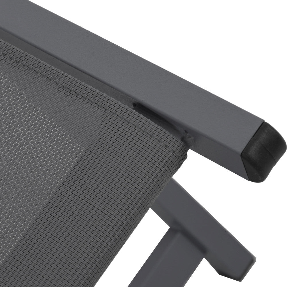 brisa-lote-de-2-tumbonas-de-aluminio__Gris oscuro
