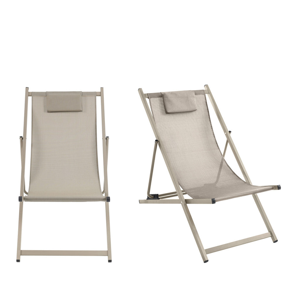 brisa-lote-de-2-tumbonas-de-aluminio__Beige