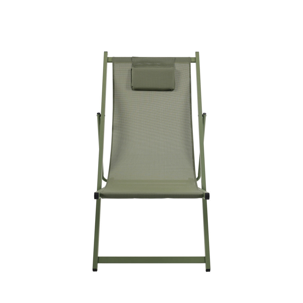 brisa-lote-de-2-tumbonas-de-aluminio__Verde