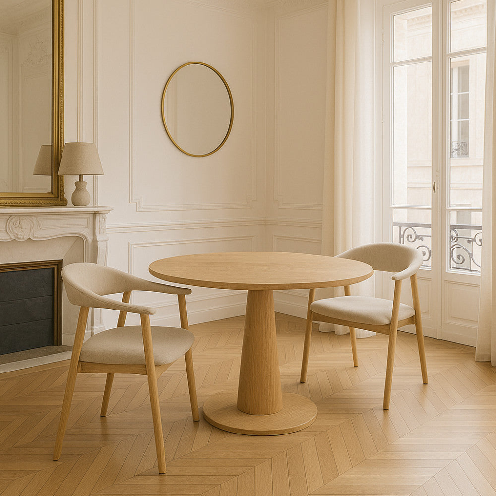 anabate-lote-de-2-sillas-de-mesa-de-tela-y-madera__Beige