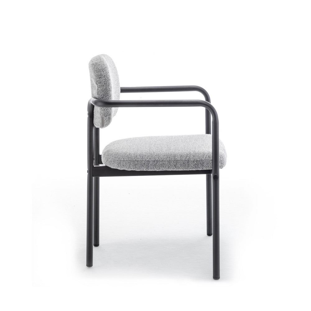 stuart-lote-de-2-sillones-de-comedor-de-tela-rizada-y-metal__Gris