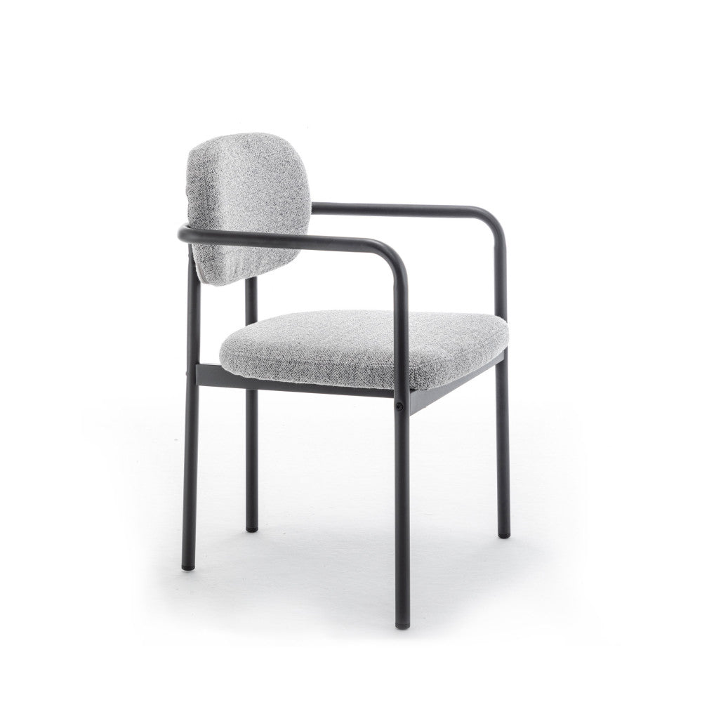 stuart-lote-de-2-sillones-de-comedor-de-tela-rizada-y-metal__Gris