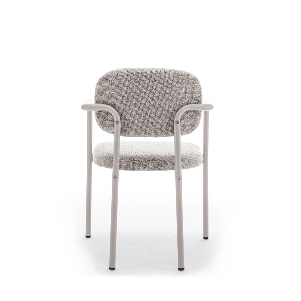stuart-lote-de-2-sillones-de-comedor-en-tela-bouclette-con-patas-beige__Beige