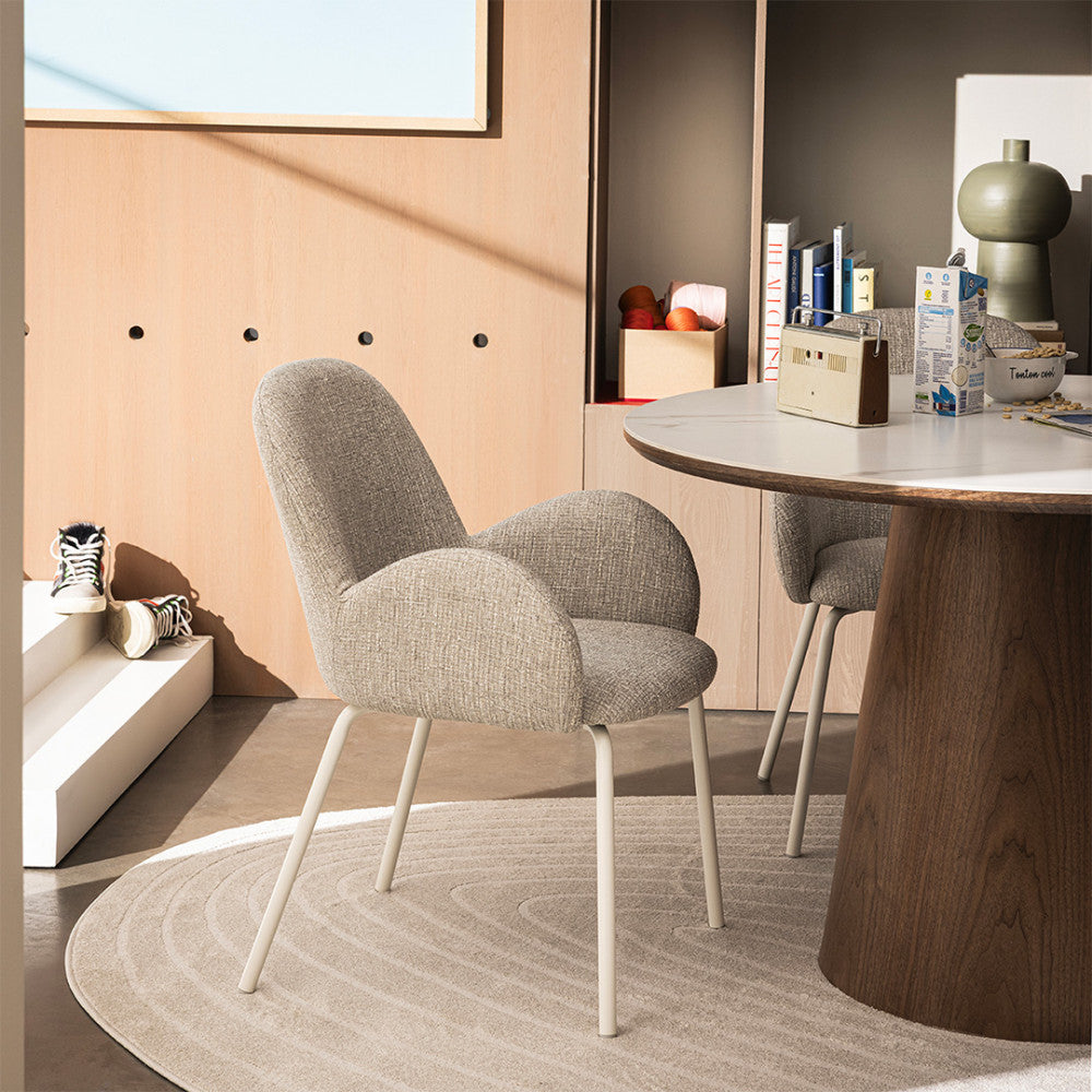 theodore-juego-de-2-sillones-de-mesa-de-tela-y-metal__Gris jaspeado