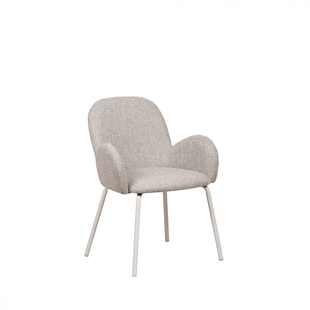 theodore-juego-de-2-sillones-de-mesa-de-tela-y-metal__Gris jaspeado