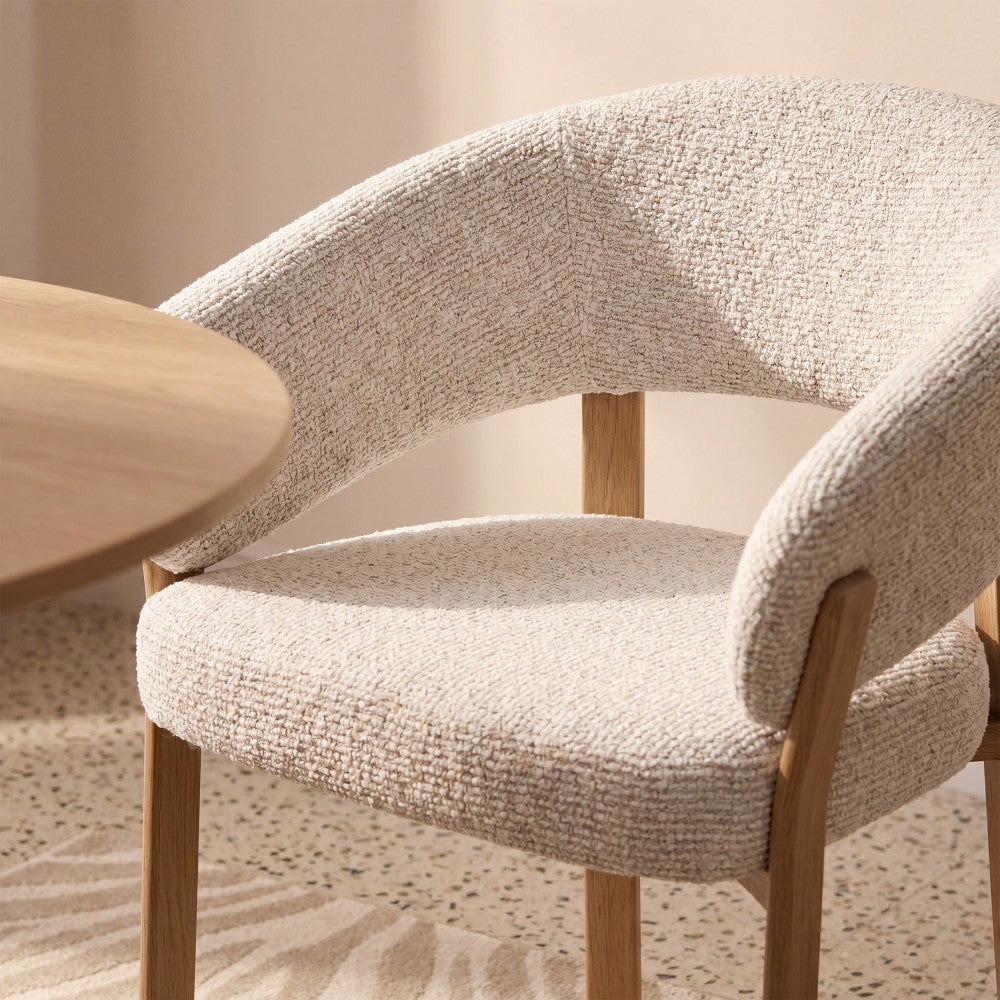 embo-juego-de-2-sillones-de-mesa-con-tejido-y-patas-efecto-madera-clara__Beige moteado