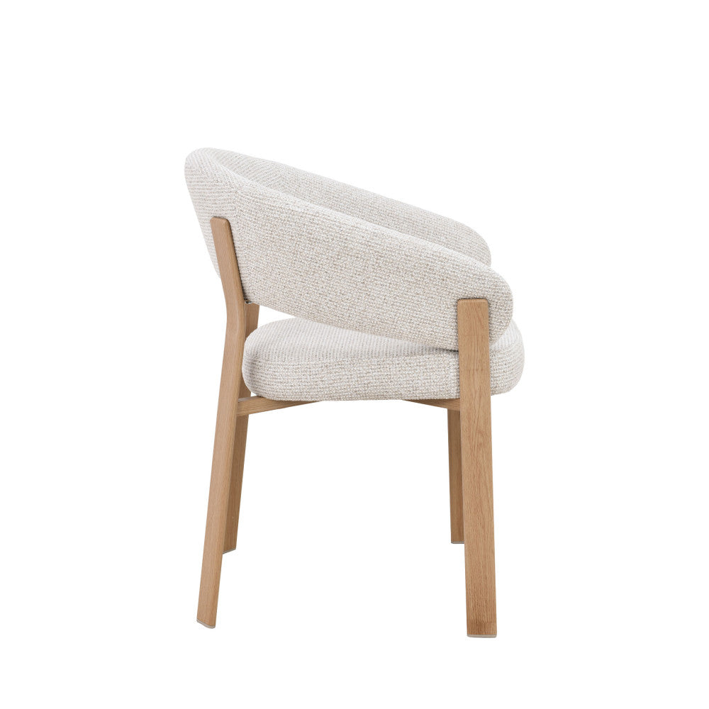 embo-juego-de-2-sillones-de-mesa-con-tejido-y-patas-efecto-madera-clara__Beige moteado