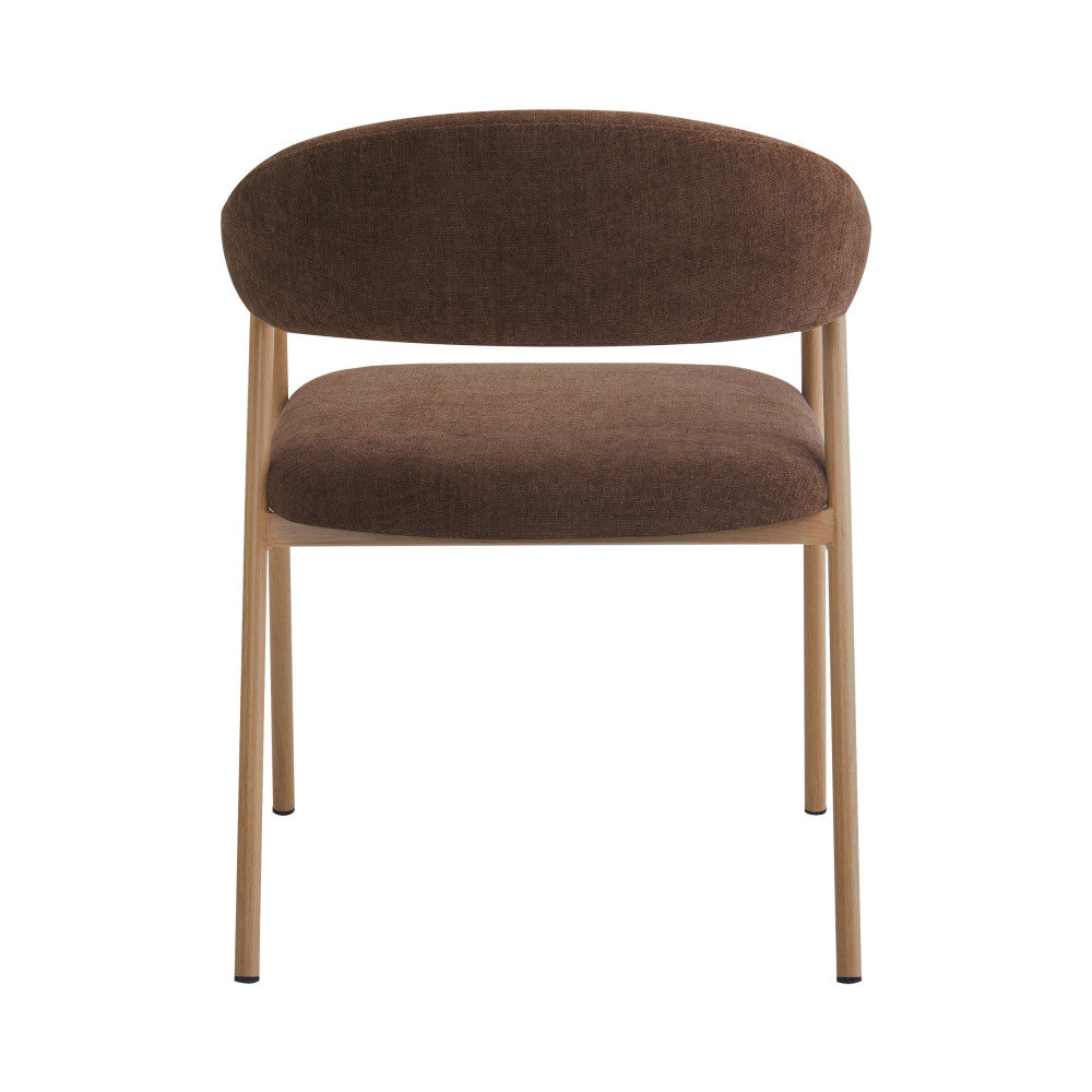 leon-juego-de-2-sillas-de-mesa-de-tela-con-patas-efecto-madera-clara__Beige