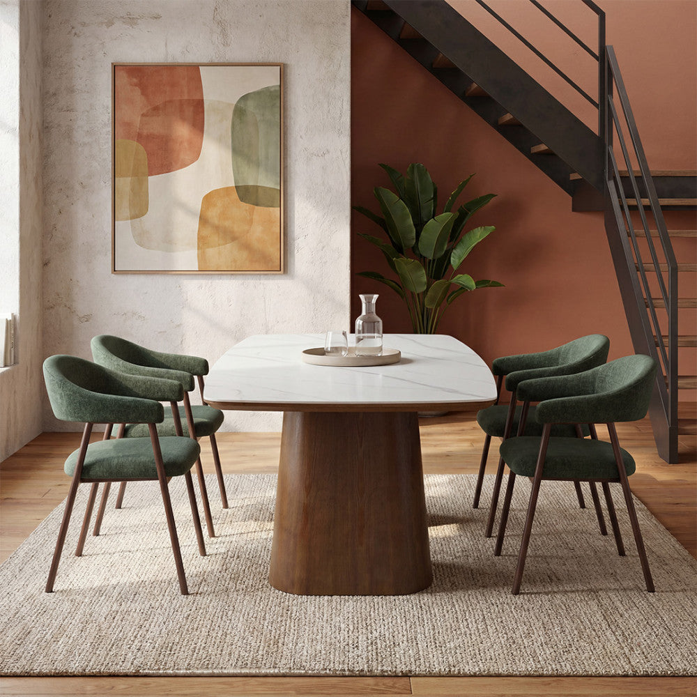 leon-juego-de-2-sillas-de-mesa-de-tela-con-patas-efecto-madera-oscura__Beige