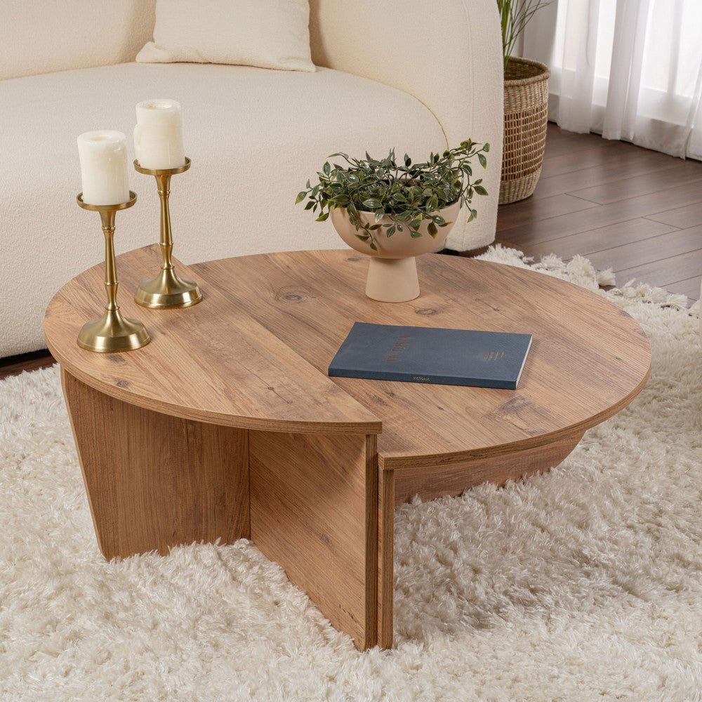 asya-juego-de-2-mesas-bajas-de-madera__Madera oscura