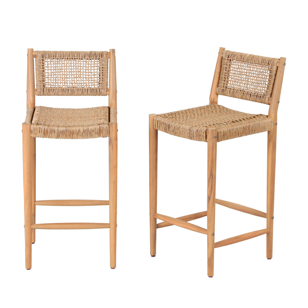 nuri-lote-de-2-taburetes-de-bar-interiores-exteriores-en-madera-de-acacia-y-resina-trenzada-h66cm__Madera clara