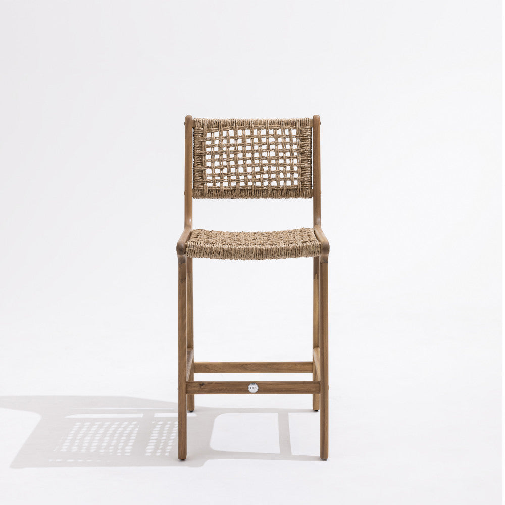 lexia-lote-de-2-taburetes-de-bar-para-interior-exterior-de-madera-de-acacia-y-resina-trenzada-h66cm__Madera clara