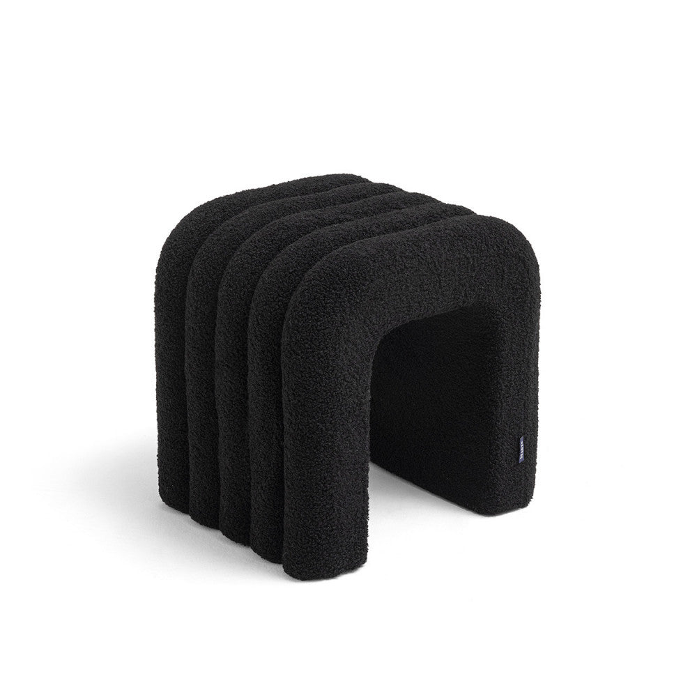 mui-lote-de-2-taburetes-acolchados-en-tela-boucle__Negro