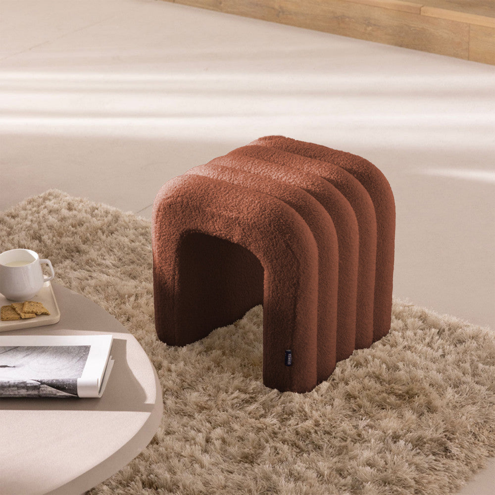 mui-lote-de-2-taburetes-acolchados-en-tela-boucle__Óxido