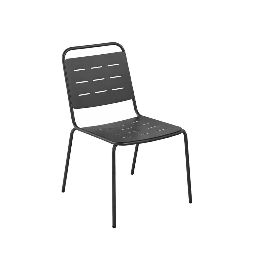 aria-lote-de-4-sillas-de-jardin-de-metal__Gris oscuro