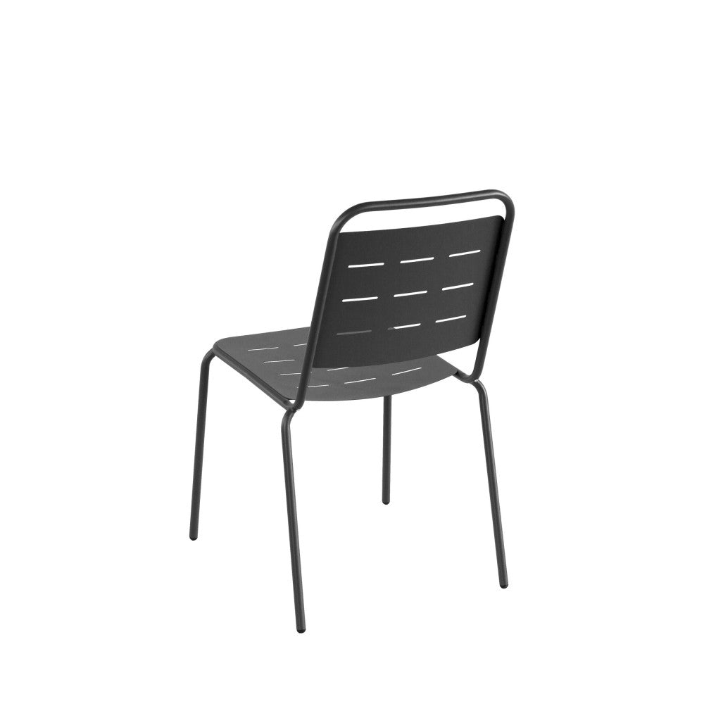 aria-lote-de-4-sillas-de-jardin-de-metal__Gris oscuro