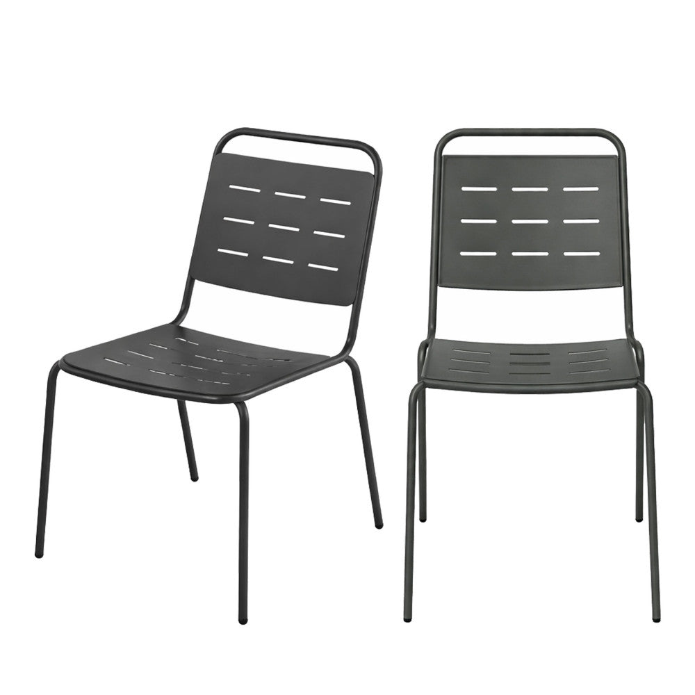 aria-lote-de-4-sillas-de-jardin-de-metal__Gris oscuro