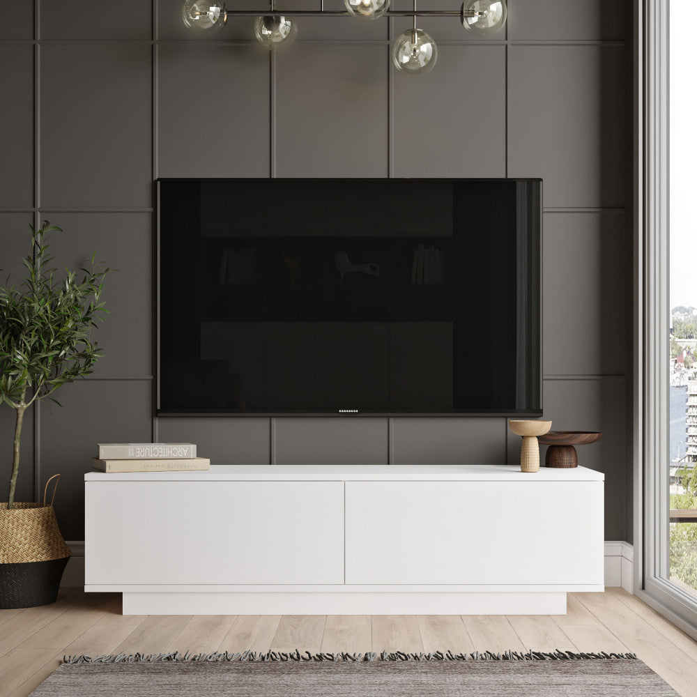 hudson-mueble-de-tv-de-madera-con-2-puertas-l140cm__Blanco