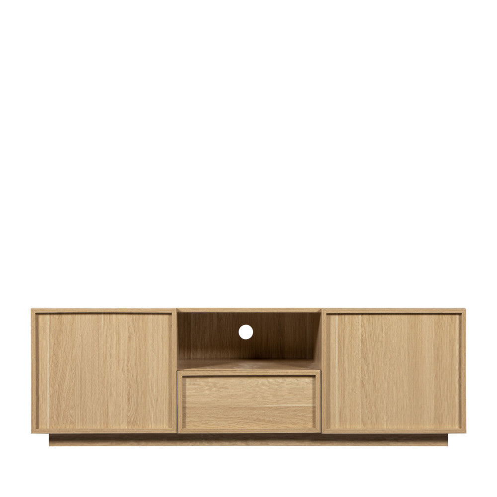 joy-mueble-de-tv-de-madera-con-2-puertas-l140cm__Madera clara Imagen