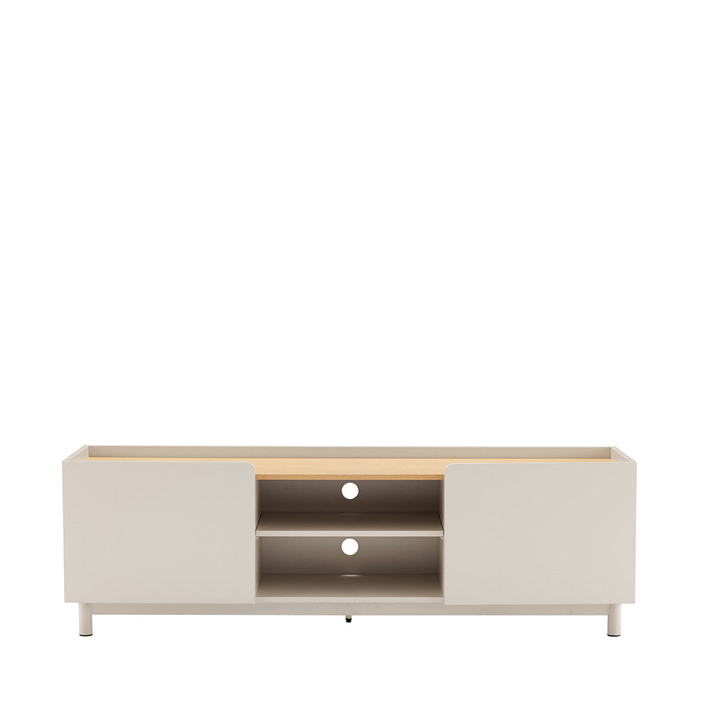stanley-mueble-tv-de-2-puertas-en-madera-y-metal-l160cm__Beige