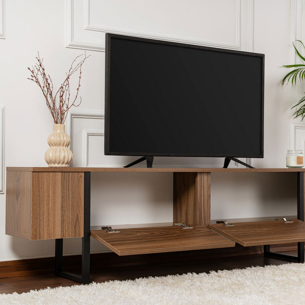 tod-mueble-tv-de-2-puertas-en-madera-y-metal-l180cm__Madera oscura