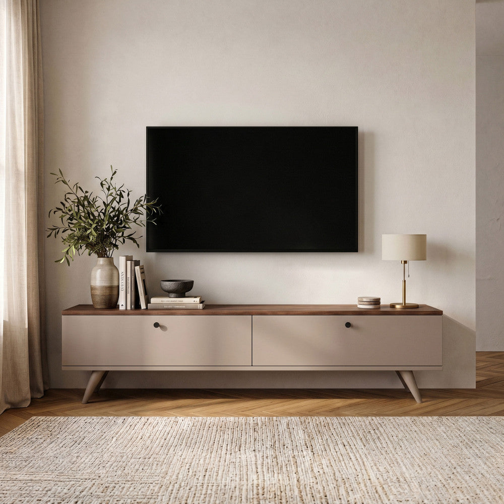 yara-mueble-tv-2-puertas-con-tablero-de-madera-oscura-l140cm__Beige