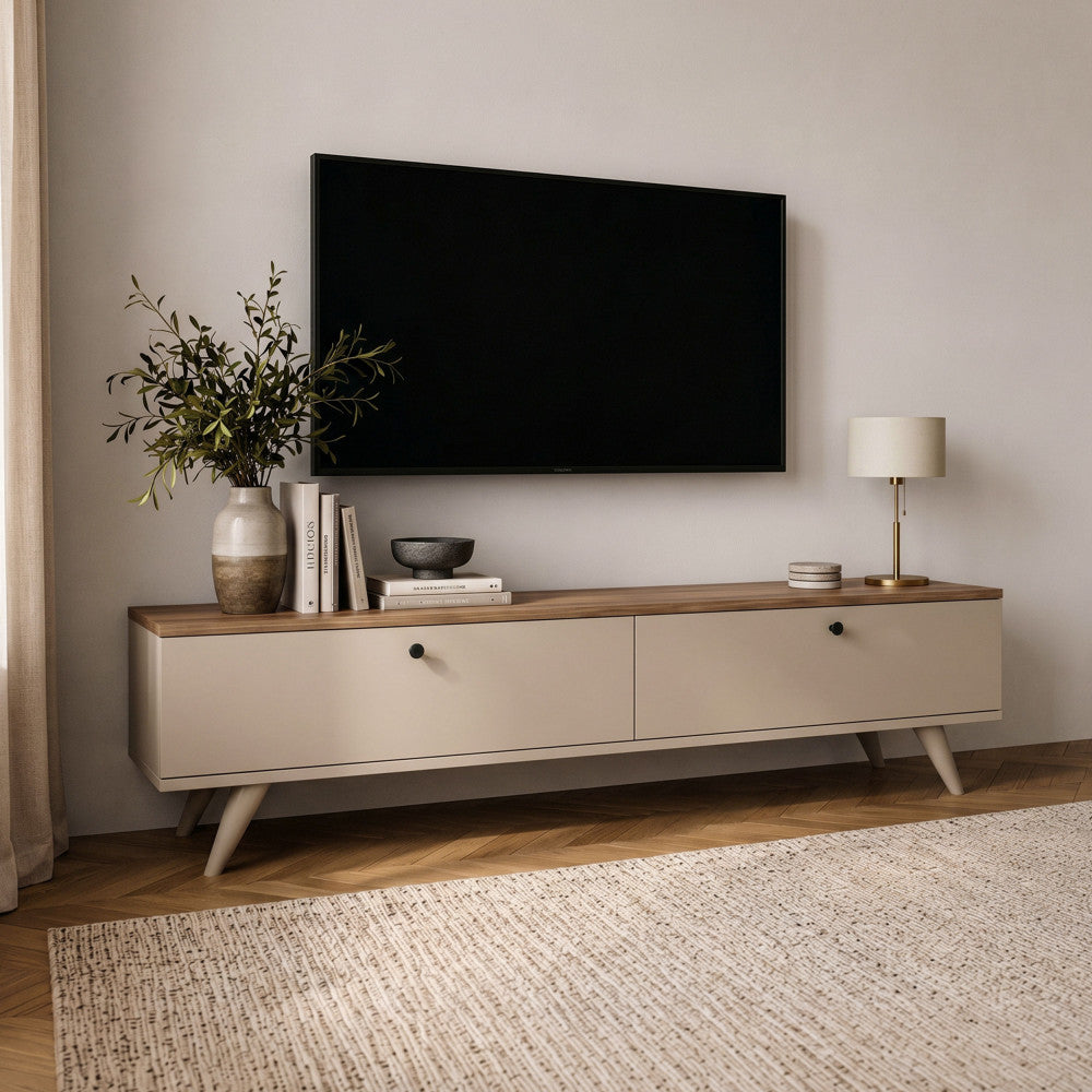 yara-mueble-tv-2-puertas-con-tablero-de-madera-oscura-l140cm__Beige