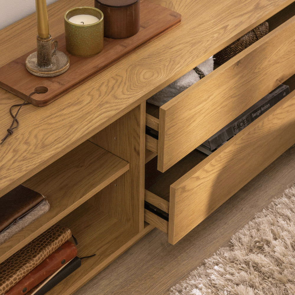 since-mueble-de-tv-con-2-cajones-2-estante-abierto-de-madera-l180cm__Madera clara