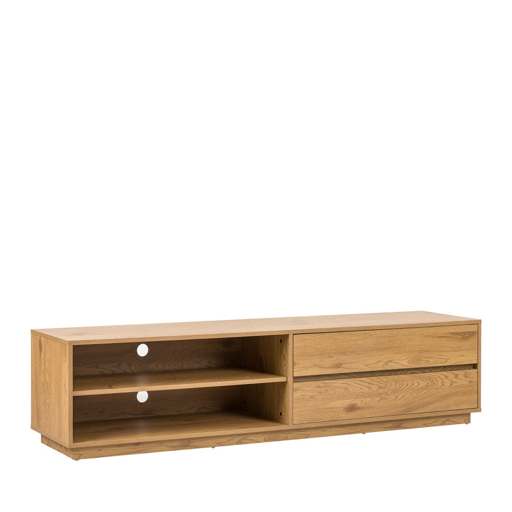 since-mueble-de-tv-con-2-cajones-2-estante-abierto-de-madera-l180cm__Madera clara