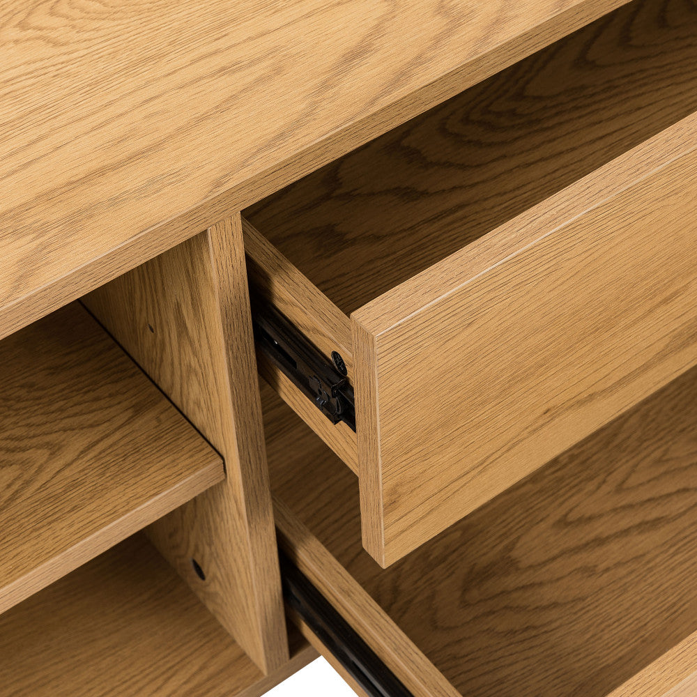 since-mueble-de-tv-con-2-cajones-2-estante-abierto-de-madera-l180cm__Madera clara