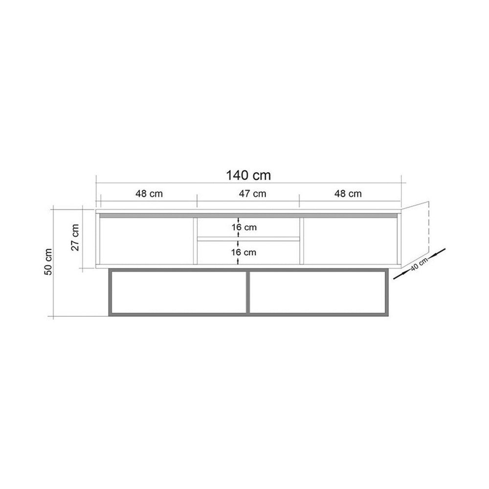 roa-mueble-tv-de-2-cajones-en-madera-y-metal-l140cm__Madera oscura