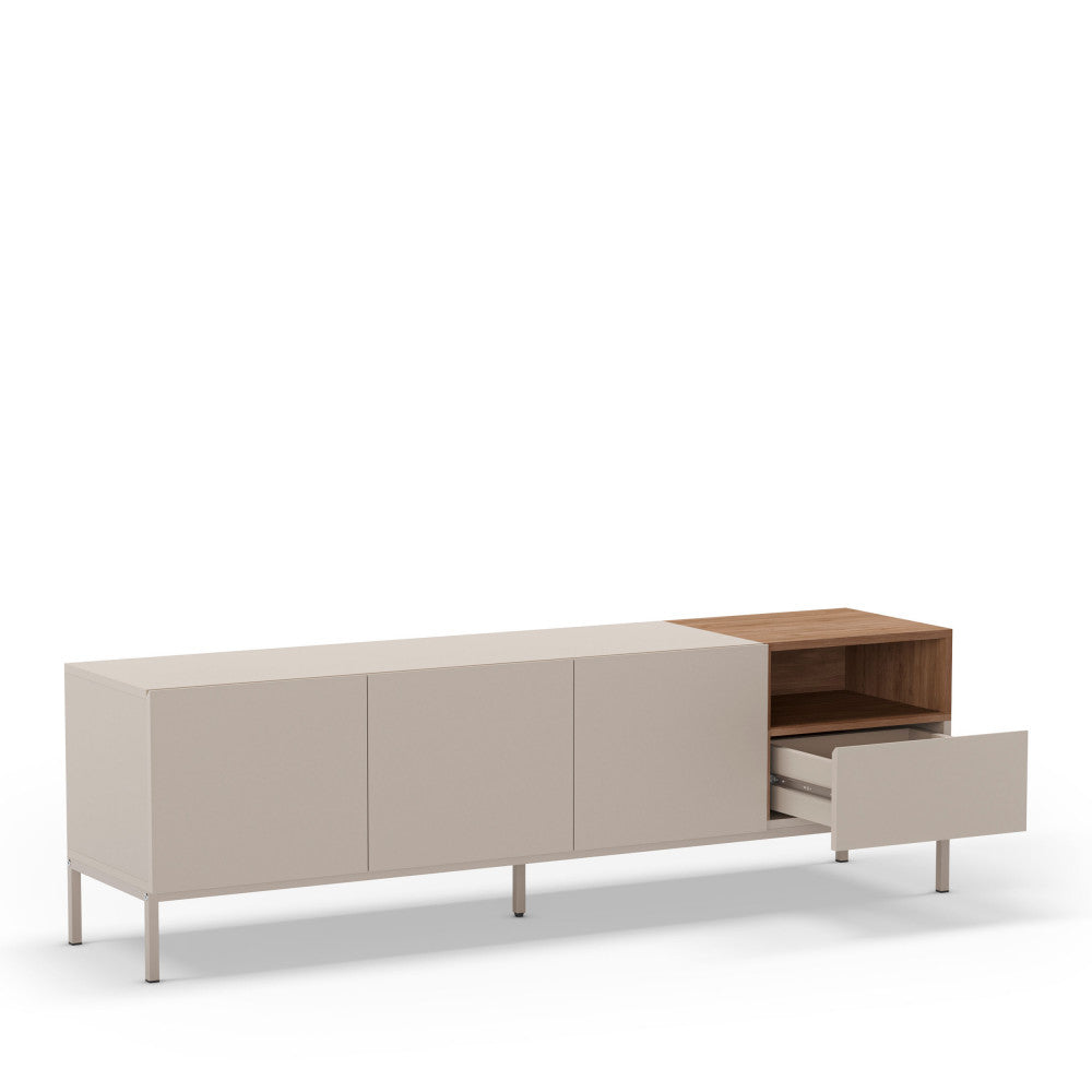 quenor-mueble-de-tv-3-puertas-1-cajon-de-madera-y-metal-l180cm__Beige