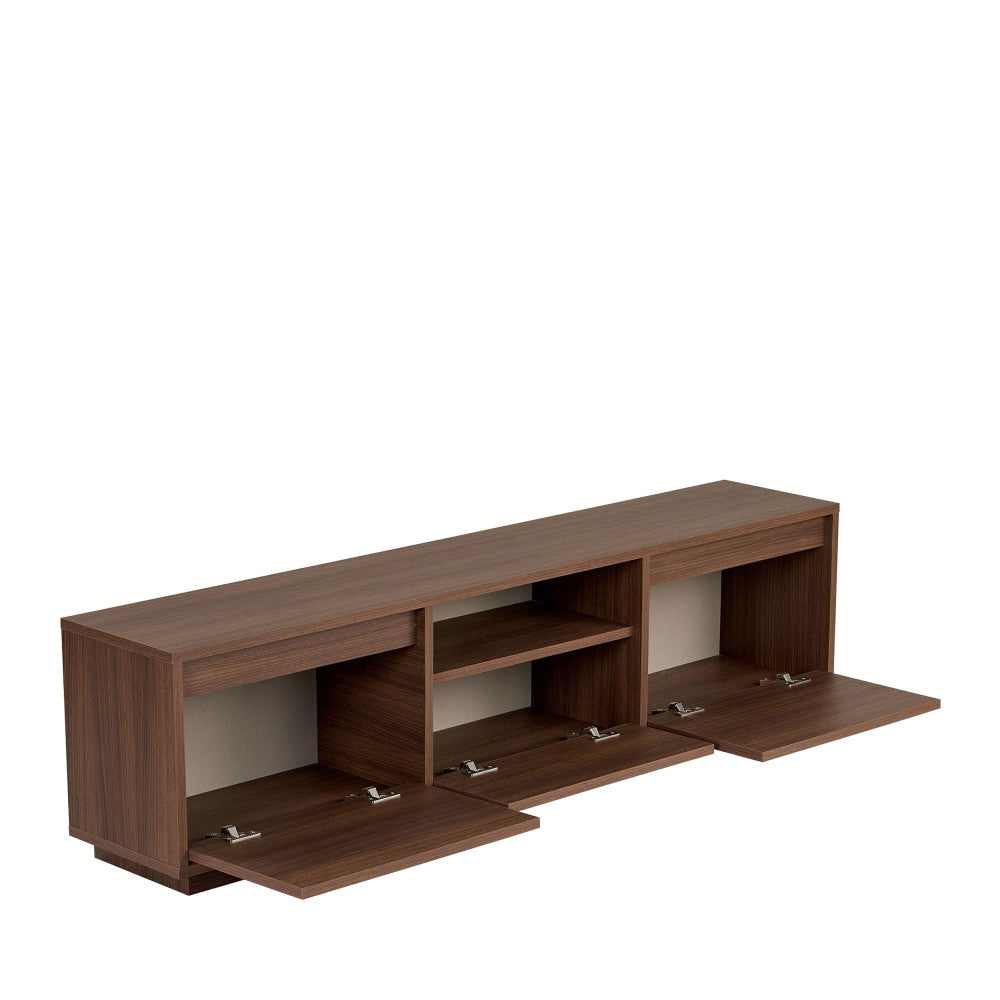 kula-mueble-de-tv-de-madera-con-3-puertas-l160cm__Madera oscura