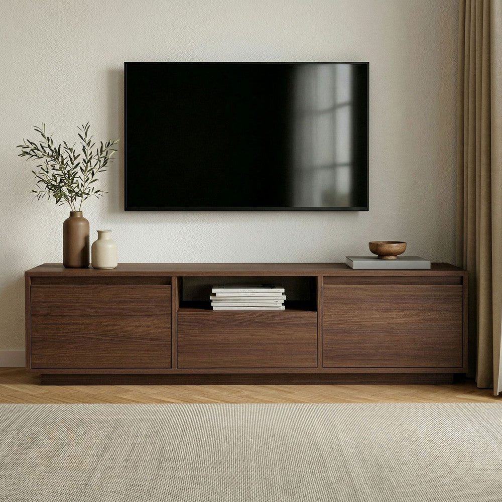 kula-mueble-de-tv-de-madera-con-3-puertas-l160cm__Madera oscura