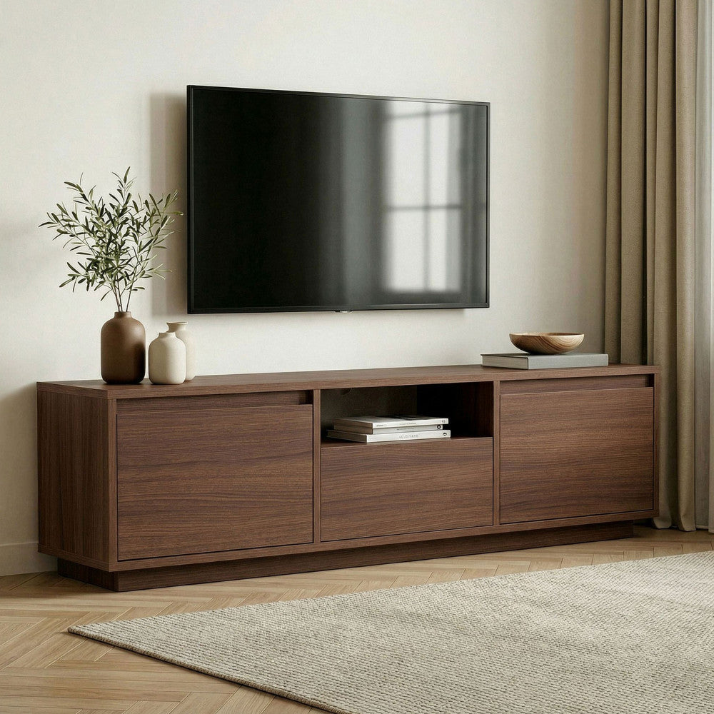 kula-mueble-de-tv-de-madera-con-3-puertas-l160cm__Madera oscura