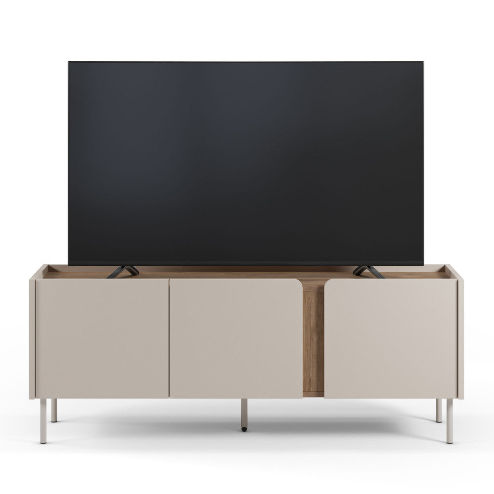 boxy-mueble-tv-de-3-puertas-en-madera-y-metal-l140cm__Beige