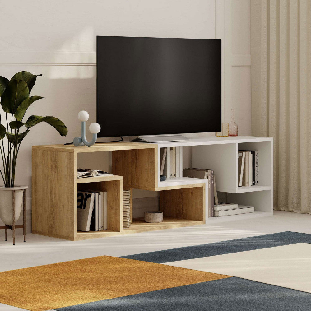 flex-mueble-tv-de-esquina-modulable-de-madera-l145cm__Blanco
