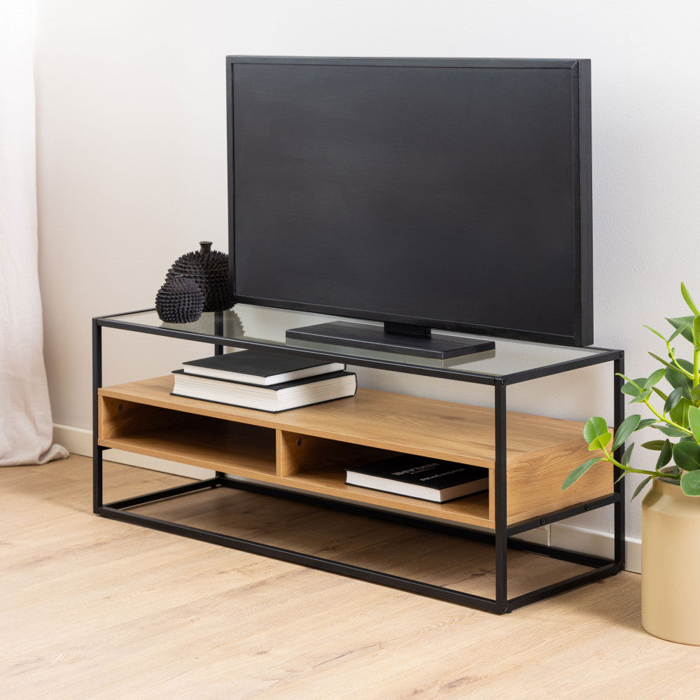 luma-mueble-de-tv-de-vidrio-madera-y-metal-l120cm__Madera clara
