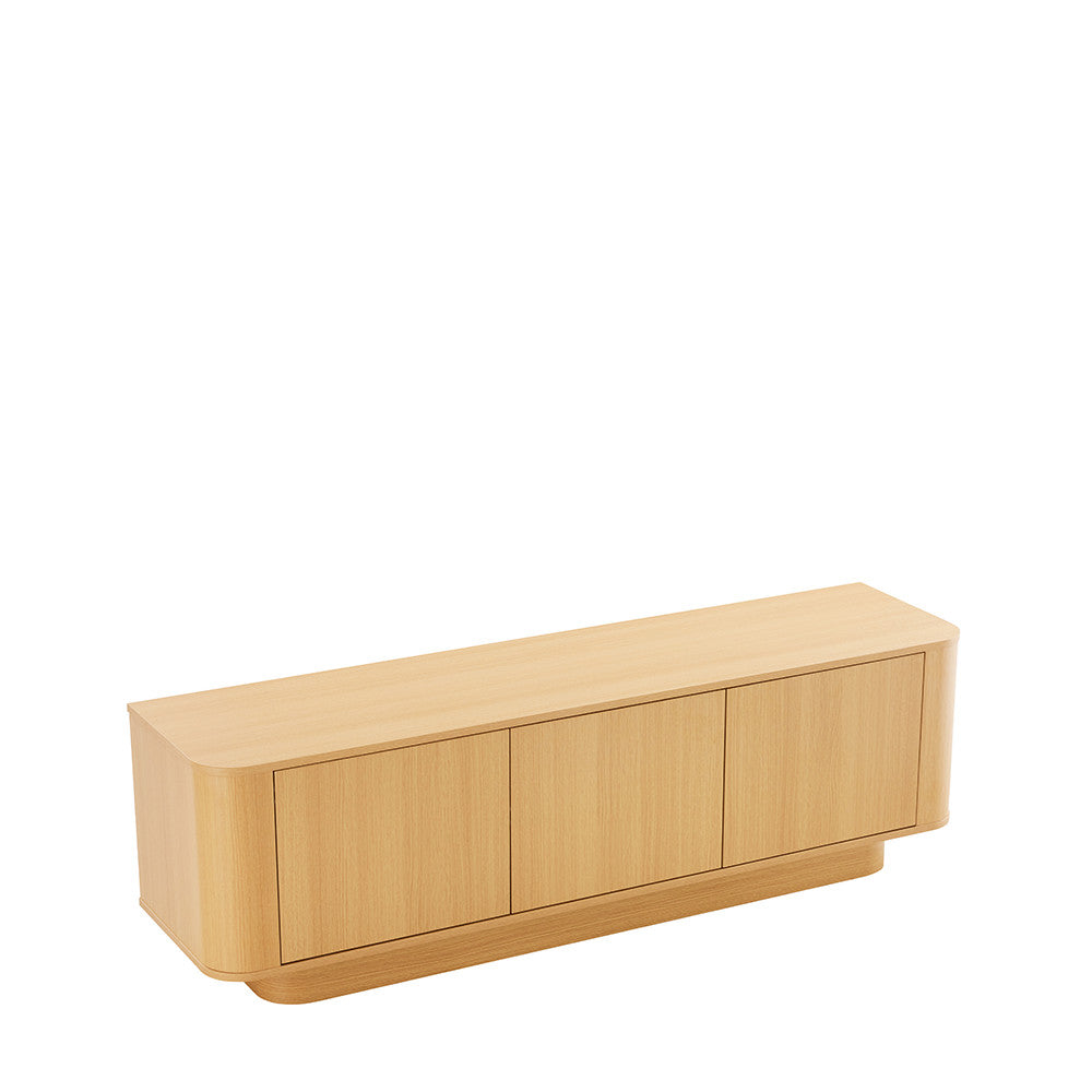 navan-mueble-de-tv-de-3-puertas-en-madera-l160cm__Madera clara