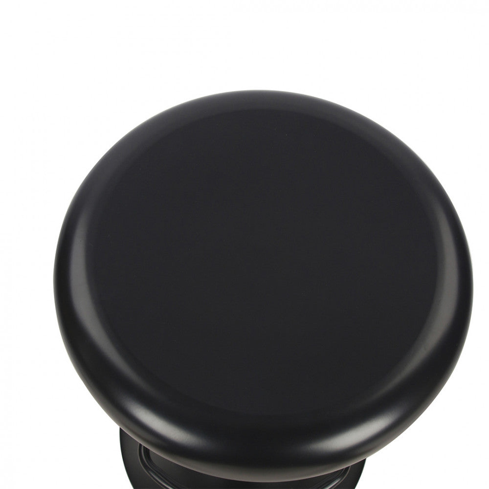 pop-taburete-de-bar-ajustable-de-metal-h60-81cm__Negro