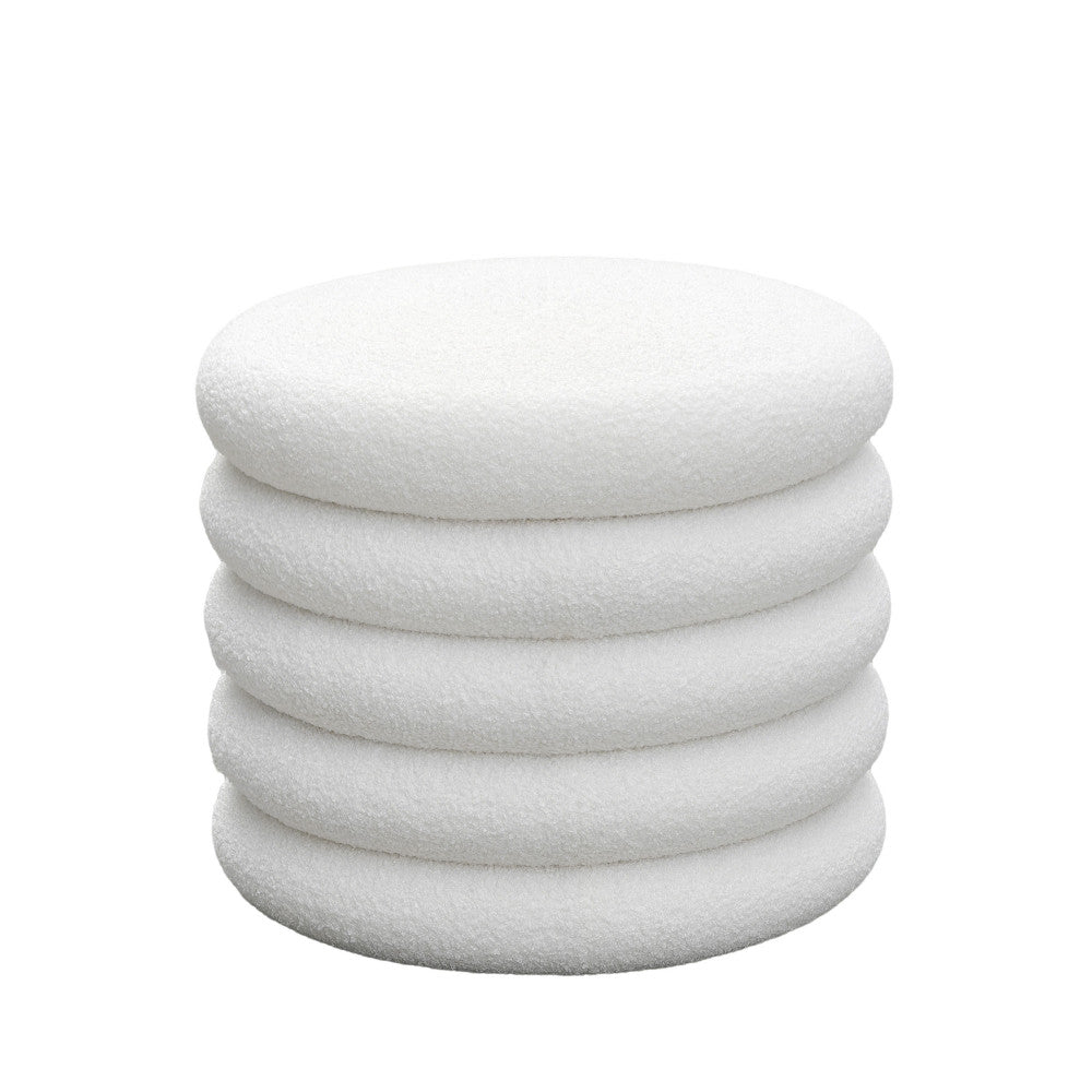 bubble-lote-de-2-pufs-baul-redondos-de-tela-boucle-o47cm__Blanco