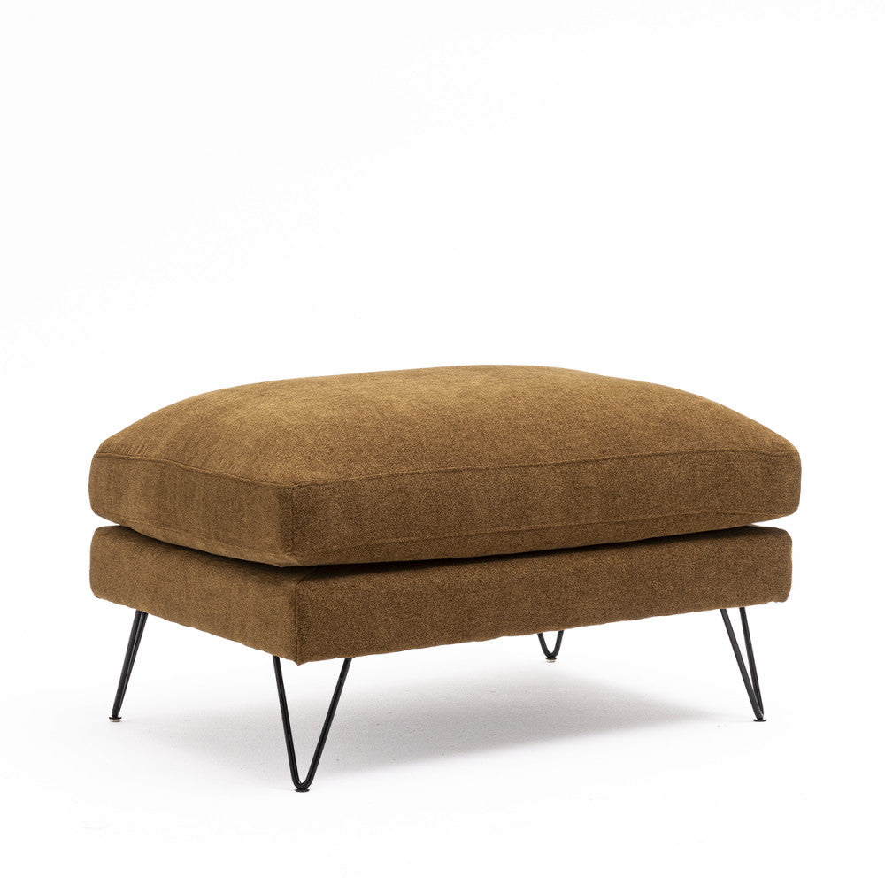 villabon-pouf-de-tela-con-patas-de-metal-negras__Bronce Imagen