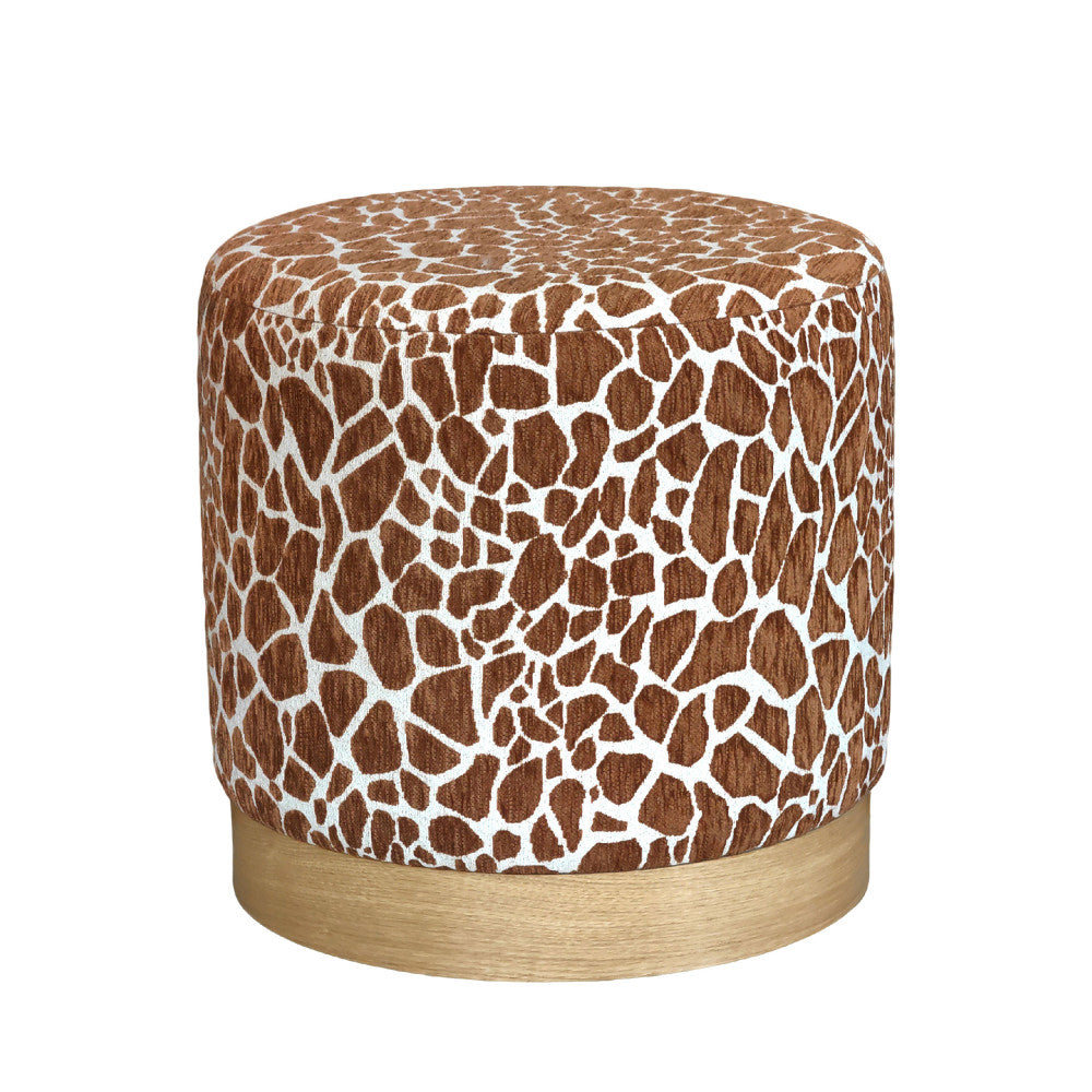 wild-puf-redondo-de-tela-con-estampado-de-jirafa-o-40-cm__Castaño