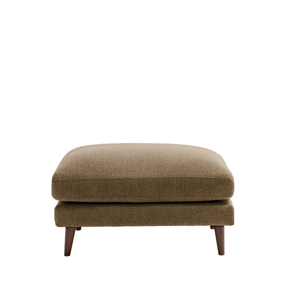 villabon-puf-de-tela-con-patas-de-madera-oscura__Caramelo moteado