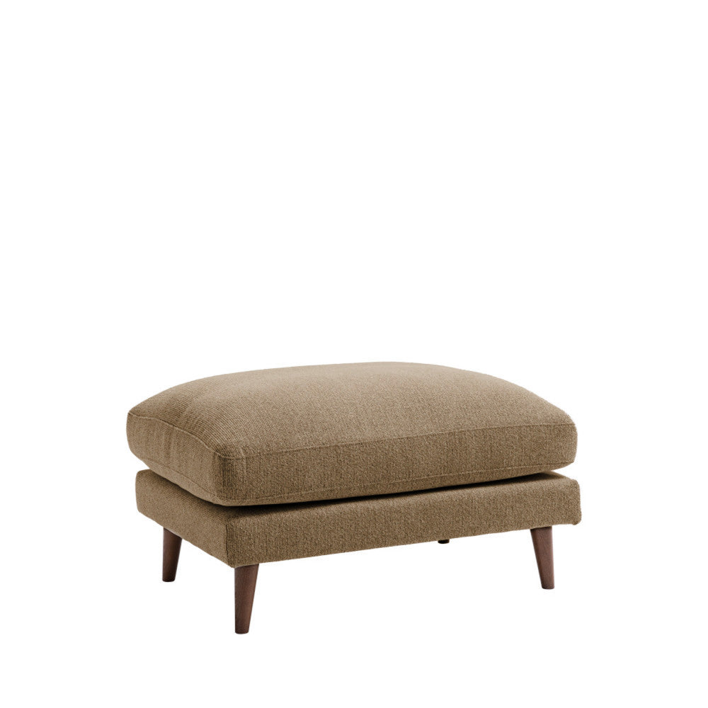 villabon-puf-de-tela-con-patas-de-madera-oscura__Caramelo moteado