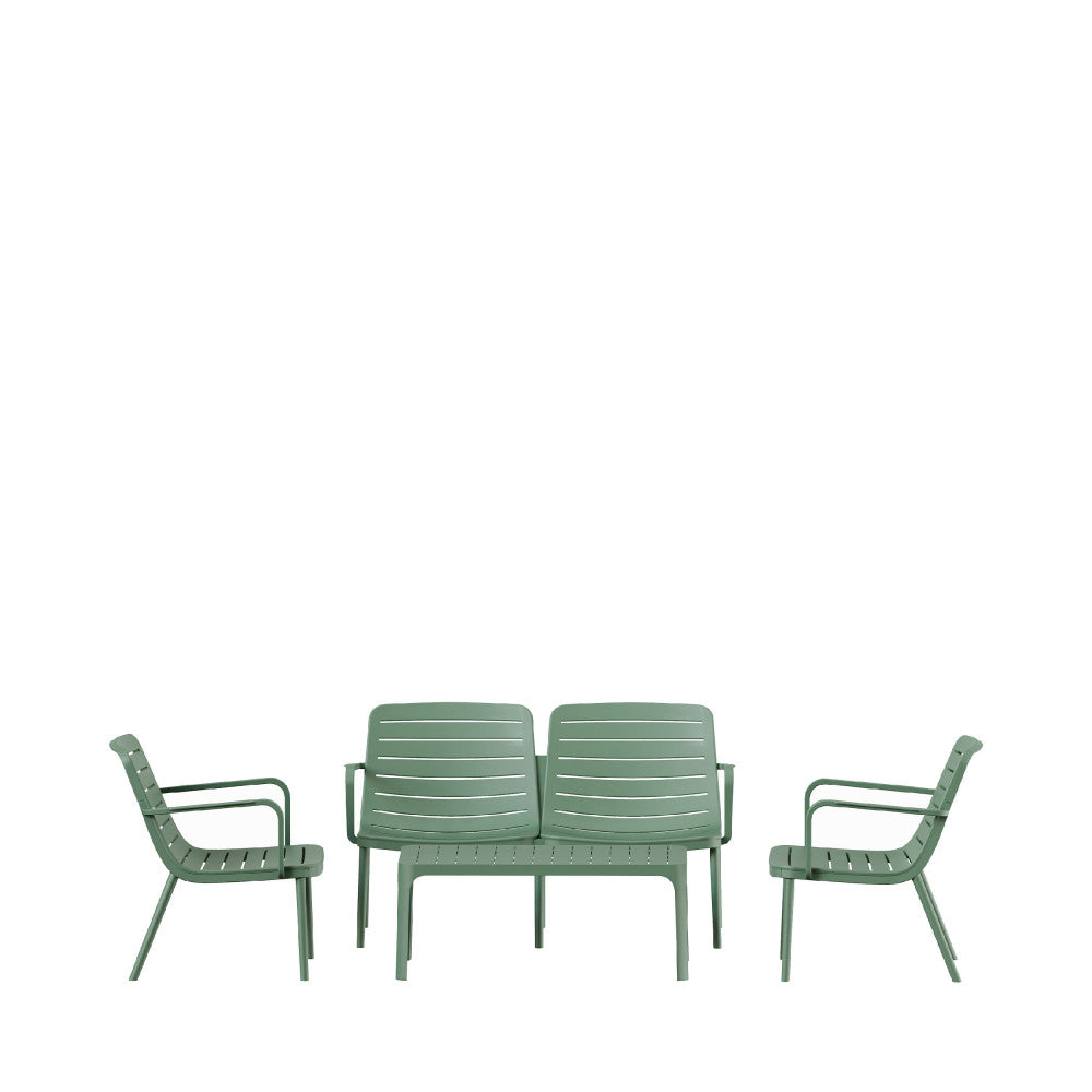 moro-conjunto-de-jardin-para-4-personas-en-resina__Verde Imagen