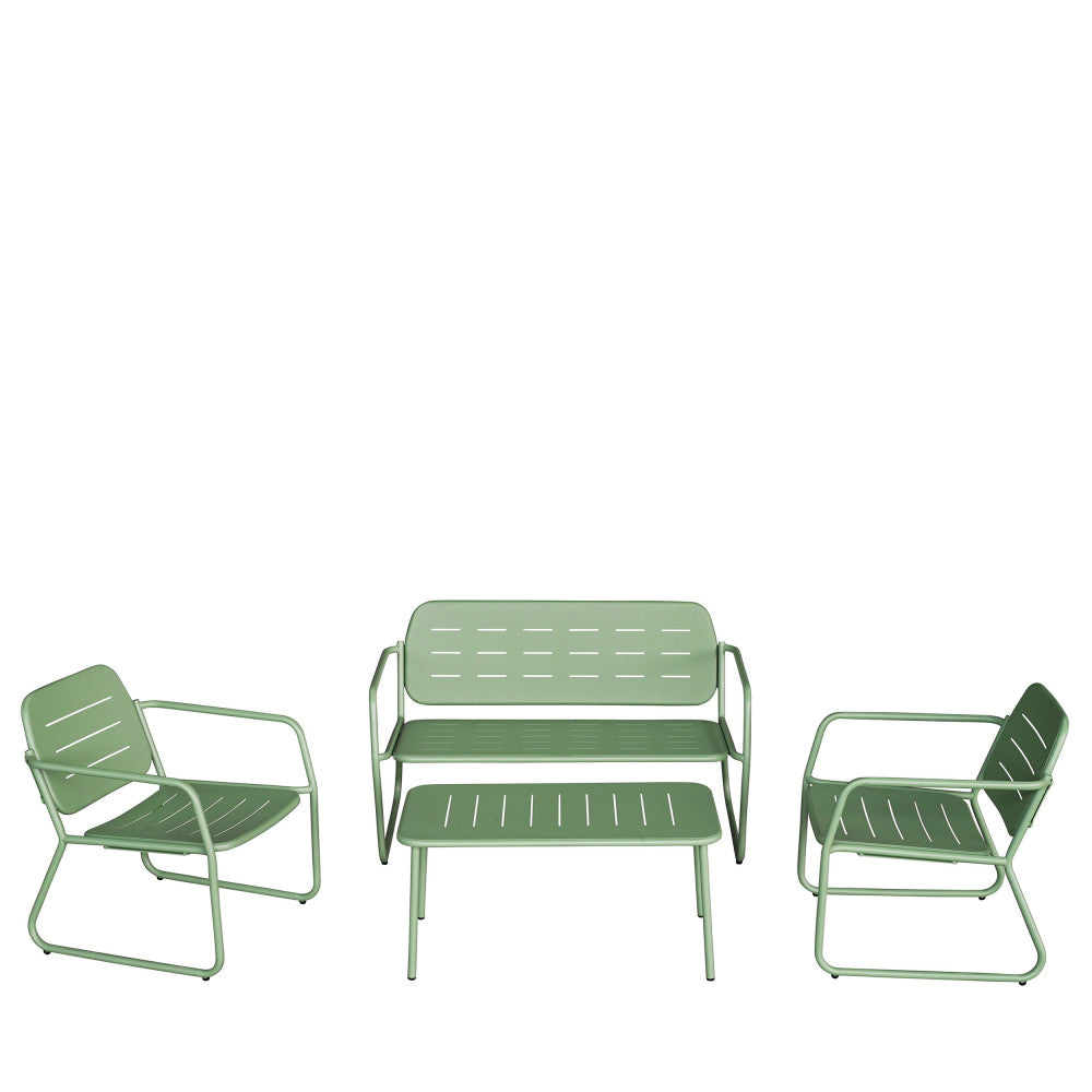 zaro-conjunto-de-jardin-para-4-personas-de-metal__Verde Imagen