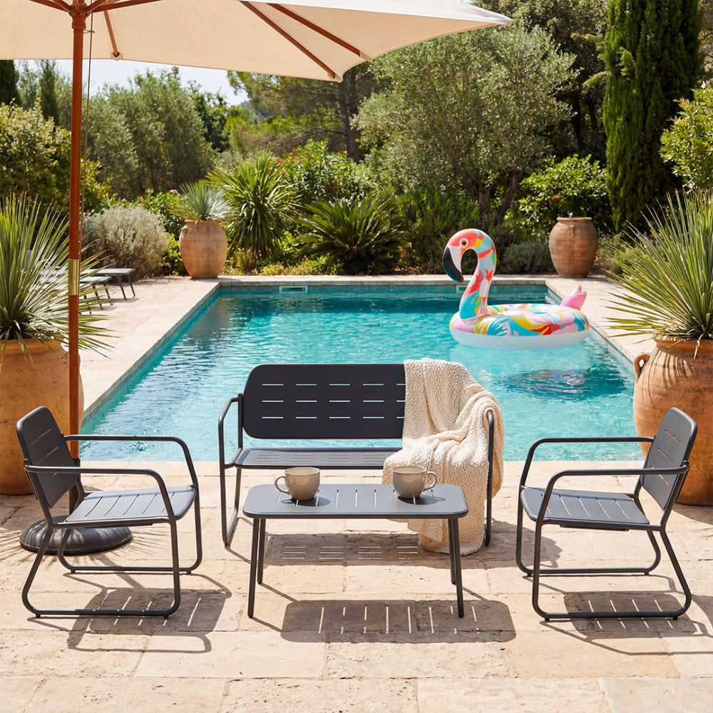 zaro-conjunto-de-jardin-para-4-personas-de-metal__Gris oscuro